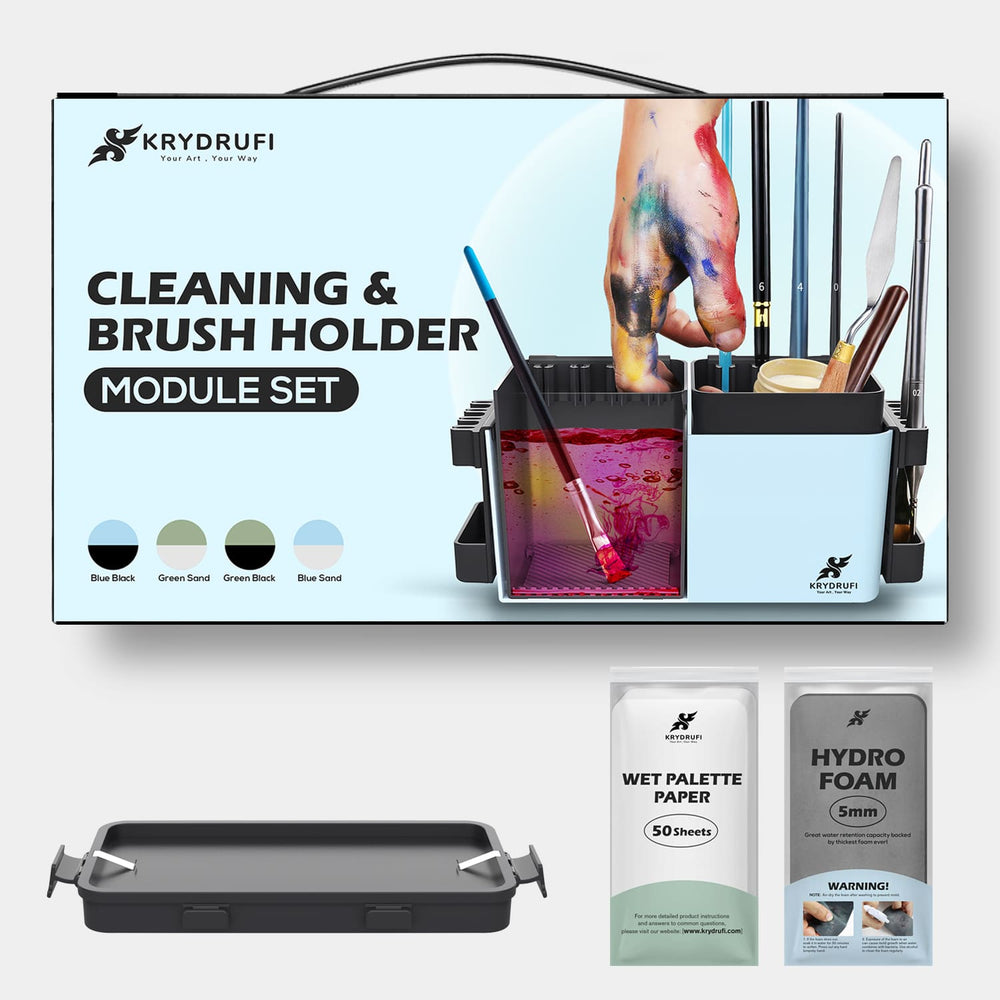KRYDRUFI All-in-One Modulare Kunstbox – Basisset 